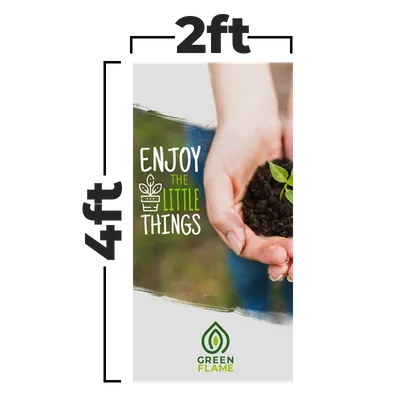 2 x 4 ft - Custom Canvas Now