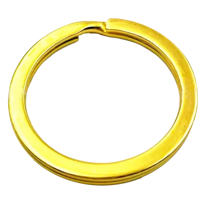 Gold Split Ring Gold Split Ring - Custom Canvas Now