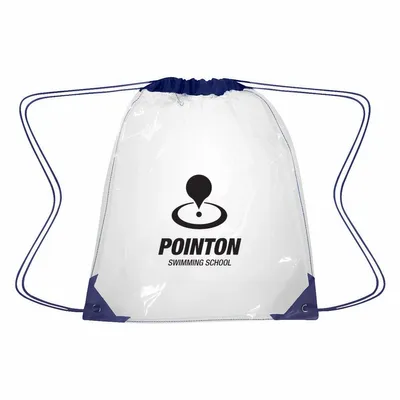 Clear - Navy Blue Clear - Navy Blue - Custom Canvas Now
