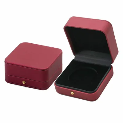 Red Deluxe PU Box Red Deluxe PU Box - Custom Canvas Now