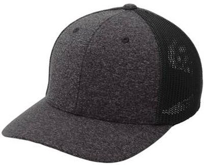 Black/ Dark Charcoal Heather Black/ Dark Charcoal Heather - Custom Canvas Now