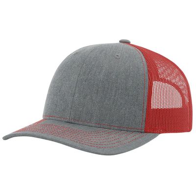 HEATHER GRAY / RED HEATHER GRAY / RED - Custom Canvas Now