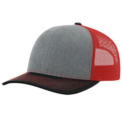 HEATHER RED/BLACK HEATHER RED/BLACK - Custom Canvas Now