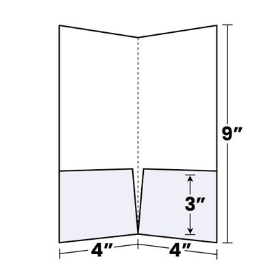 4" x 9" 4" x 9"