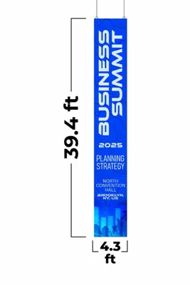 4.3 ft x 39.4 ft - Custom Canvas Now