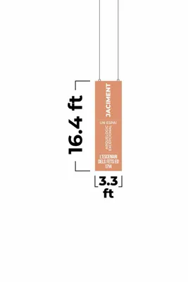 3.3 ft x 16.4 ft - Custom Canvas Now