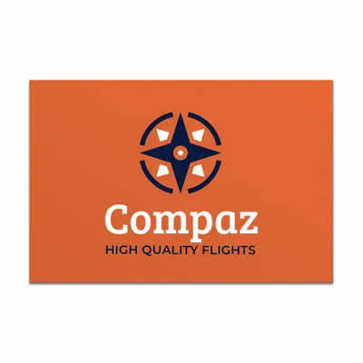 Full Color Label on White Material (4 x 6in) - Custom Canvas Now