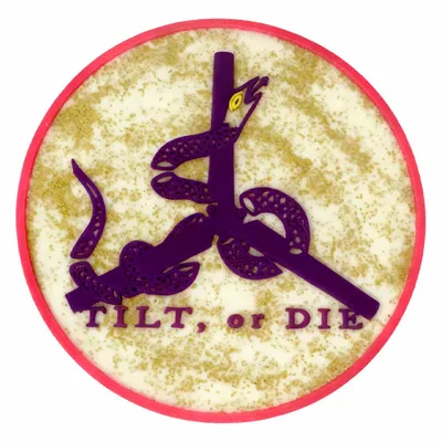 Gold Glitter PVC - Custom Canvas Now