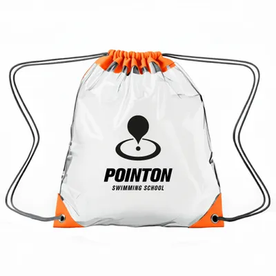 Clear - Orange - Custom Canvas Now