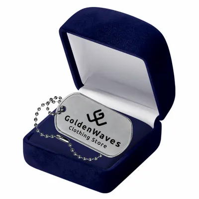 Blue Velvet Box - Custom Canvas Now