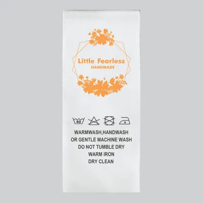 Satin Label - Custom Canvas Now