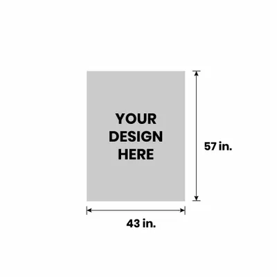 43in x 57in - Custom Canvas Now