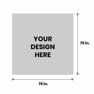 79in x 79in - Custom Canvas Now