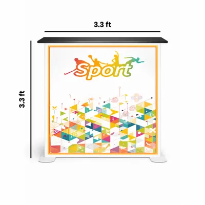 3.3 x 3.3 ft - Custom Canvas Now