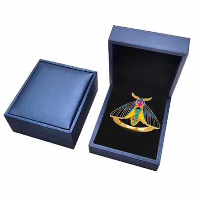 Blue PU Box - Custom Canvas Now