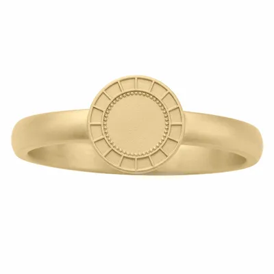 Matte Gold Plating - Custom Canvas Now