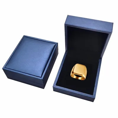 Blue PU Box - Custom Canvas Now