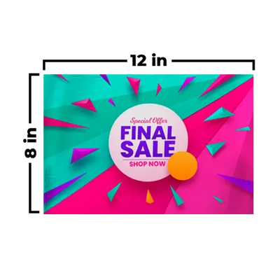 12 x 8 in - Custom Canvas Now