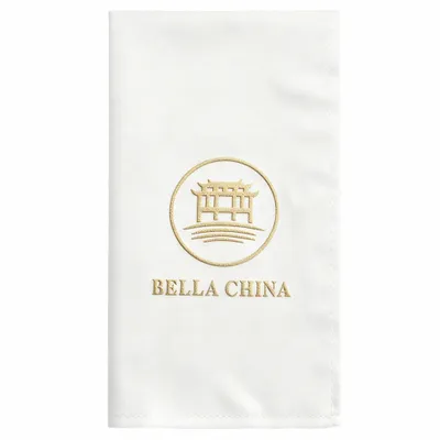 Embossed Cloth Napkin - Custom Canvas Now