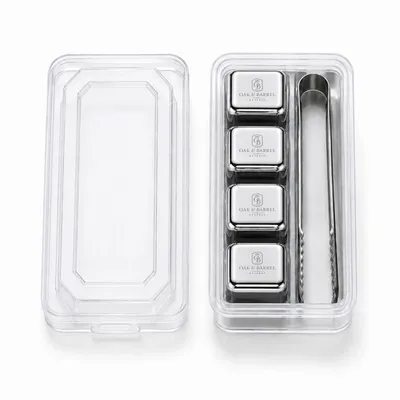 4-Pack Box Set with Tongs - Custom Canvas Now