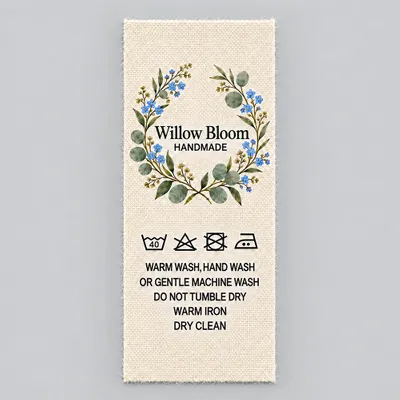 Cotton Label - Custom Canvas Now