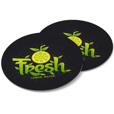 Vinyl Coasters - Custom Canvas Now