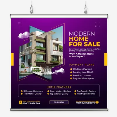 Hanging Clamp Bar Banners - Custom Canvas Now