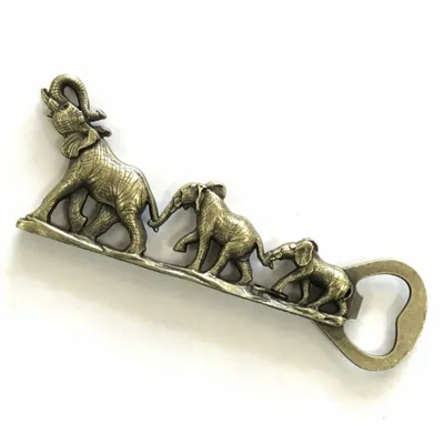 3D Elephants Bottle Opener - Custom Canvas Now