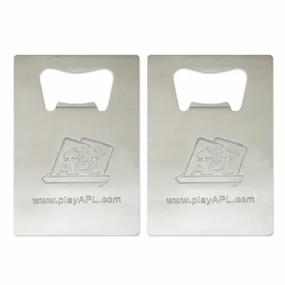 Standard Card Shape Bottle Opener - Custom Canvas Now