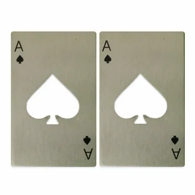 Ace of Spades Bottle Opener - Custom Canvas Now