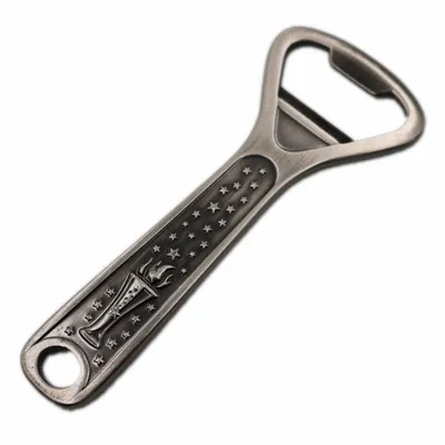 Antique Silver Bottle Opener - Custom Canvas Now