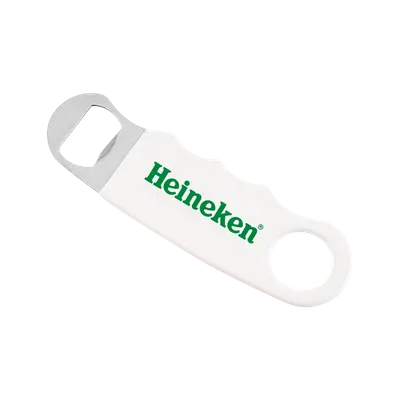 White Hand Grip Flat Bottle Opener - Custom Canvas Now