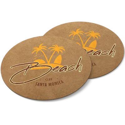 Kraft Paper Coaster - Custom Canvas Now
