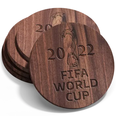 Custom Handmade Walnut Coaster - Custom Canvas Now