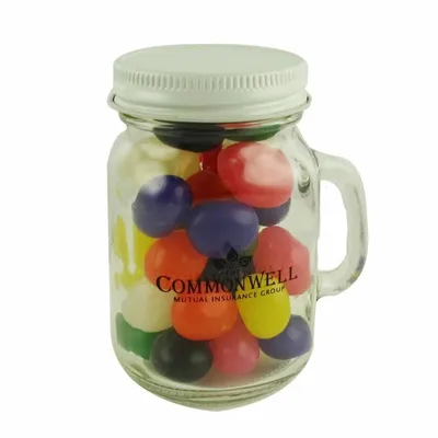 Glass Mini Mason Jars - Jelly Beans - Custom Canvas Now