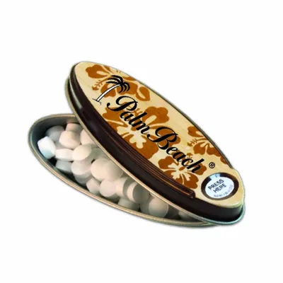 Surf WD Hibiscus Surfboard Mint Tin - Custom Canvas Now