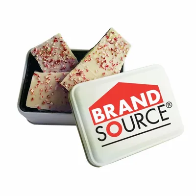 Keepsake Gift Tin Peppermint Bark - Custom Canvas Now