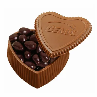 Heart Box with Premium Confection - Custom Canvas Now
