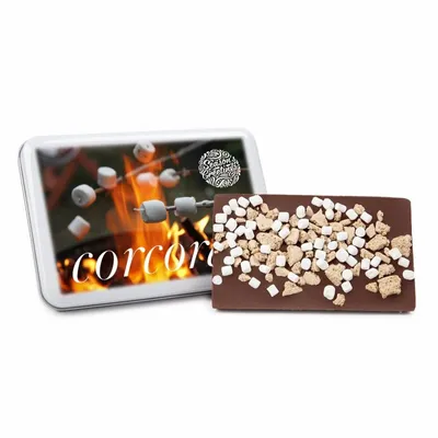 One of a Kind Tin with S'mores Bark - Custom Canvas Now