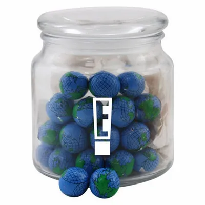 Jar with Chocolate Globes - SG400 - Custom Canvas Now