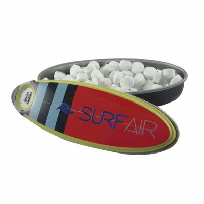 Stripe Surfboard Mint Tin - Custom Canvas Now