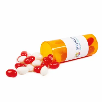 Small Promo Pill Bottles-Jelly Belly® - Custom Canvas Now
