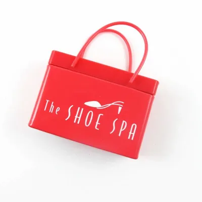 Dark Pink Shopping Bag Tin - Custom Canvas Now