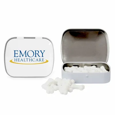 Domed Tin with Bone Shaped Mints - Custom Canvas Now
