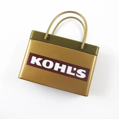 Gold Shopping Bag Tin - Custom Canvas Now
