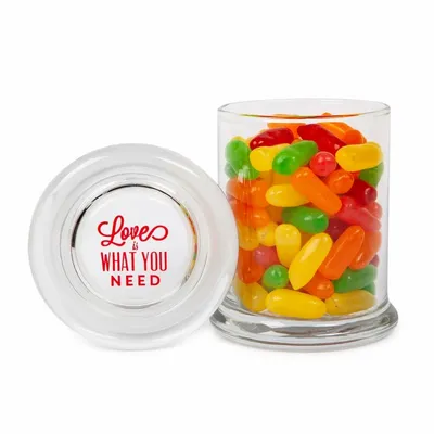 Glass Gourmet Jar - Mike & Ikes - Custom Canvas Now