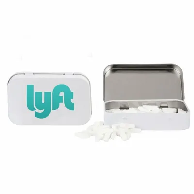 Rectangular Tin with Car Shaped Mints - Custom Canvas Now
