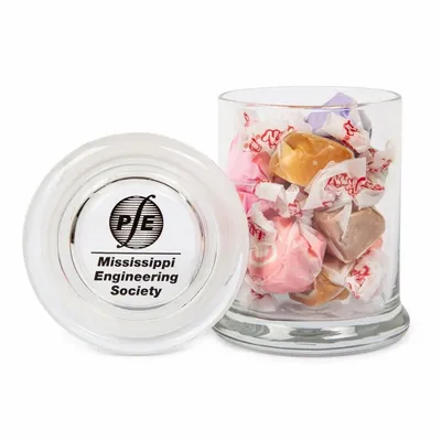 Glass Gourmet Jar - Salt Water Taffy - Custom Canvas Now