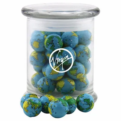 Jar with Chocolate Globes - SG700 - Custom Canvas Now