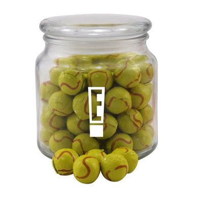 Jar with Chocolate Tennis Balls - SG400